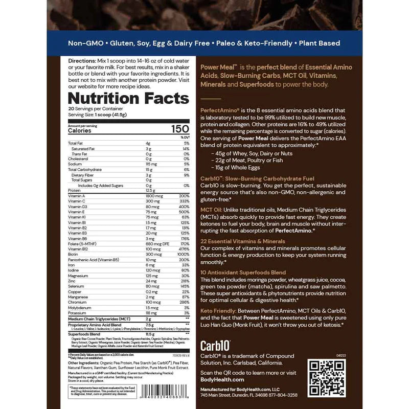 Perfect Amino Power Meal